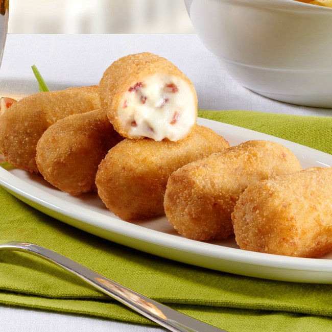 Croquetas de leche fresca